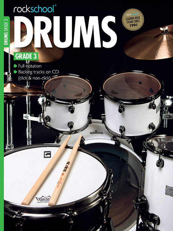 Rockschool Drums Grade 3 听力训练封面