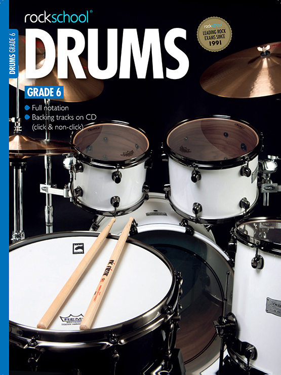 Rockschool Drums Grade 6 听力训练封面