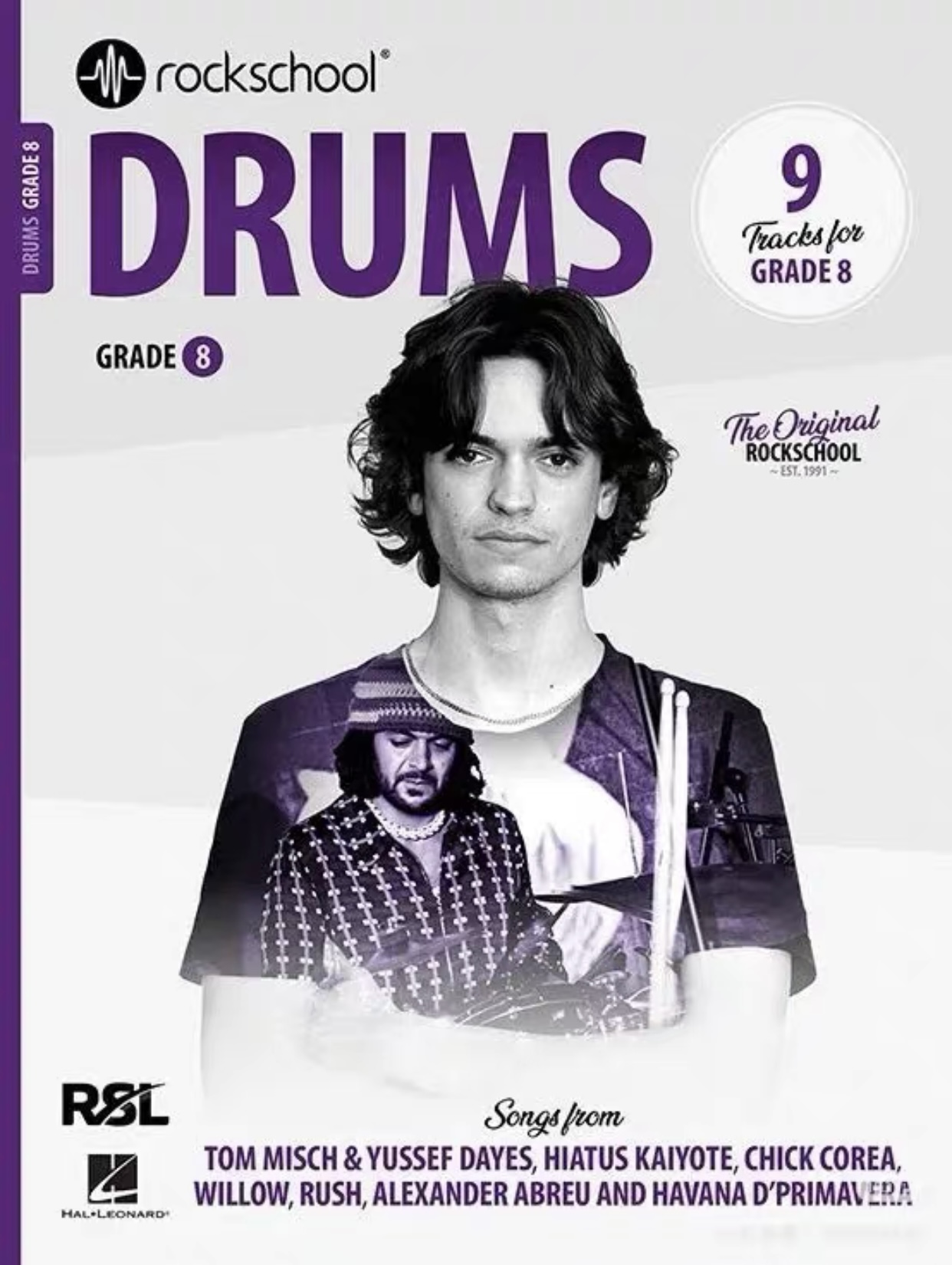 Rockschool Drums Grade 8 听力训练封面